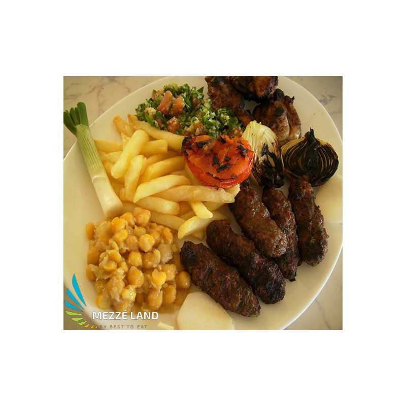 Assiette Kafta Halabi